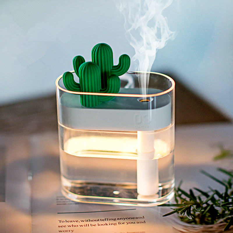 Ultrasonic Air Humidifier Clear Cactus